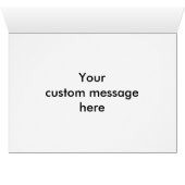 Pas uw muziekdocenten Notecard aan (Binnen Horizontaal (Onder))