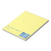 Pas uw notitieblok (Linkerzijde)