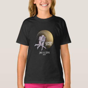 Pas uw overzichten aan in het ruimteontwerp t-shirt