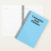 Pas Uw Planner Notitieboek Aan (Display)