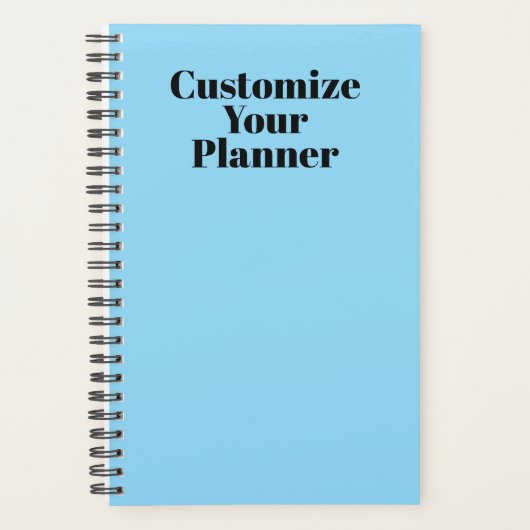 Pas Uw Planner Notitieboek Aan (Voorkant)