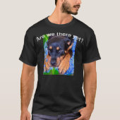 Pas uw Rottweiler Foto & Tekst aan T-shirt (Voorkant)