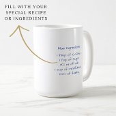 Pas uw rustige ochtend tune Drink aan Koffiemok