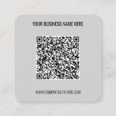 Pas Uw Visitekaartje van de Tekst en van de Kleure (Voorkant)