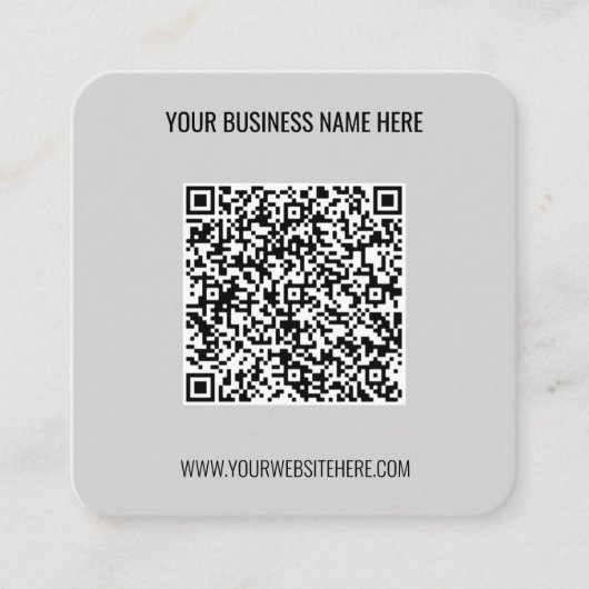 Pas Uw Visitekaartje van de Tekst en van de Kleure (Voorkant)