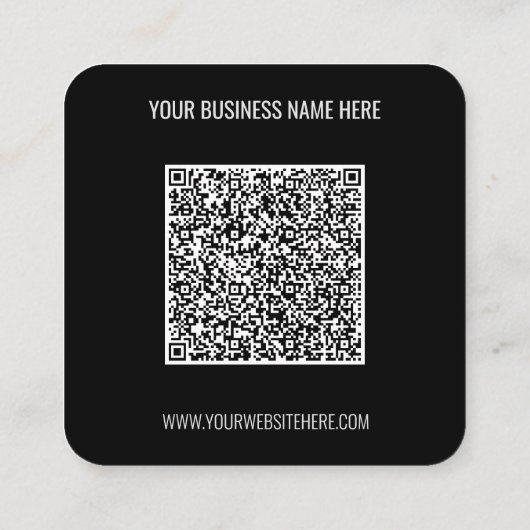 Pas Uw Visitekaartje van de Tekst en van de Kleure (Achterkant)