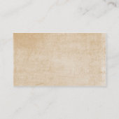 pas uw visitekaartje voor schrijfmachine aan (Achterkant)