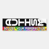 Pas uw voorkeur aan bumpersticker (Voorkant)