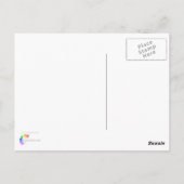 Pas uw zeilen aan briefkaart (Achterkant)