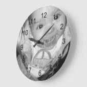 Pas Uw zwarte witte foto aan Grote Klok (Hoek)