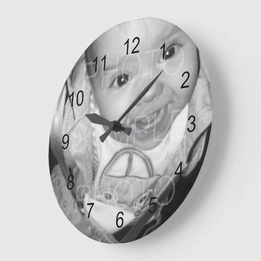 Pas Uw zwarte witte foto aan Grote Klok (Hoek)