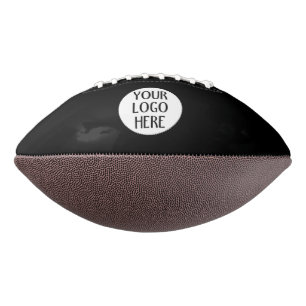 Pas uw zwarte witte logo aan american football