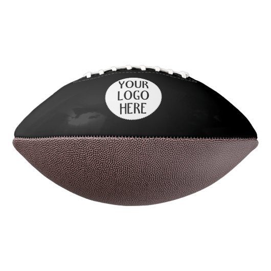 Pas uw zwarte witte logo aan american football (Gedraaid 270)