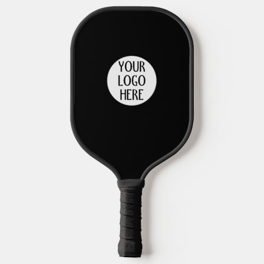 Pas uw zwarte witte logo aan pickleball paddle (Achterkant)