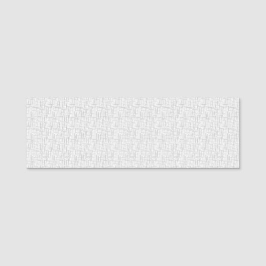 Pas vandaag nog uw naamplaatje aan! (Voorkant)