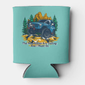 Pas vierwielaandrijving aan de bergen die roepen blikjeskoeler (Voorkant)