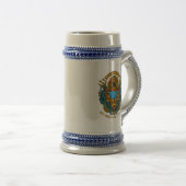 Pas Vintage Diepzee Duiker Poseidon aan  Bierpul (Voorkant rechts)