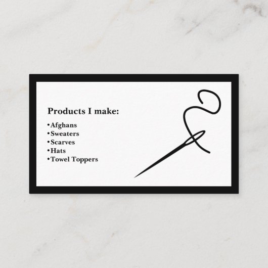 Pas Visitekaartjes aan voor uw bedrijf (Achterkant)