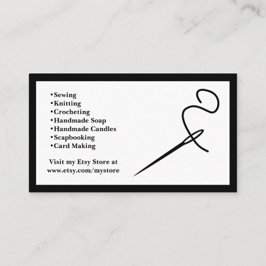 Pas Visitekaartjes aan voor uw bedrijf (Achterkant)