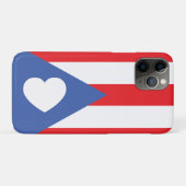 Pas voor Puerto Ricaanse vlag Case-Mate iPhone Case (Achterkant (horizontaal))