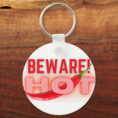 Pas warm op sleutelhanger (Voorkant)