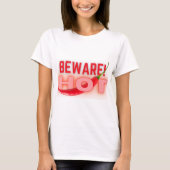 Pas warm op t-shirt (Voorkant)