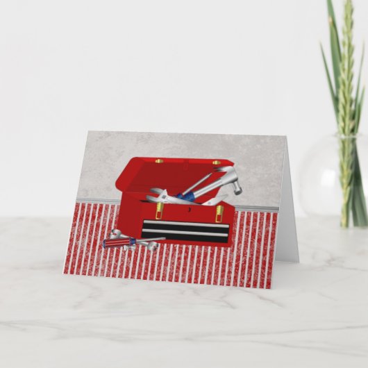 Pa's werkset kaart (Voorkant)