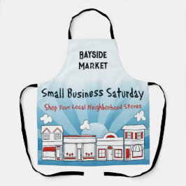 Pas zaterdag uw kleine bedrijf aan schort