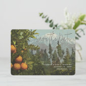 Pasadena Briefkaart Save the Date Invitation (Staand voorkant)