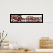 Pasadena Busch Gardens Foto 1909 Poster (Keuken)