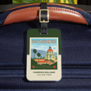Pasadena, CA Bagagelabel
