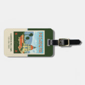 Pasadena, CA Bagagelabel (Voorkant horizontaal)