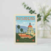 Pasadena, CA Briefkaart (Staand voorkant)