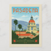 Pasadena, CA Briefkaart (Voorkant)
