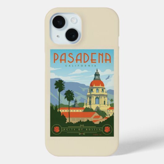 Pasadena, CA Case-Mate iPhone Case (Achterkant)