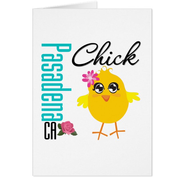 Pasadena CA Chick 1 (Voorkant)