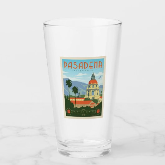 Pasadena, CA Glas (Voorkant)