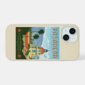 Pasadena, CA iPhone 15 Case (Achterkant horizontaal)