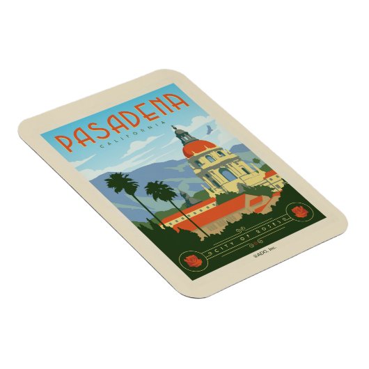 Pasadena, CA Magneet (Rechterzijde)
