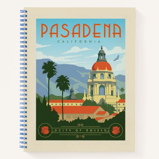 Pasadena, CA Notitieboek (Voorkant)