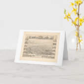 Pasadena, CA. Panoramische kaart (1305A) (Gele Bloem)