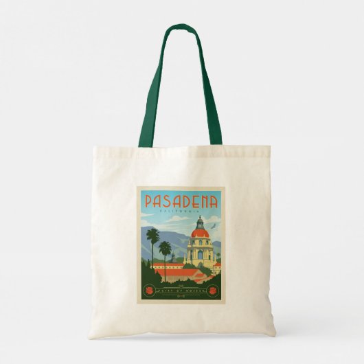 Pasadena, CA Tote Bag (Achterkant)