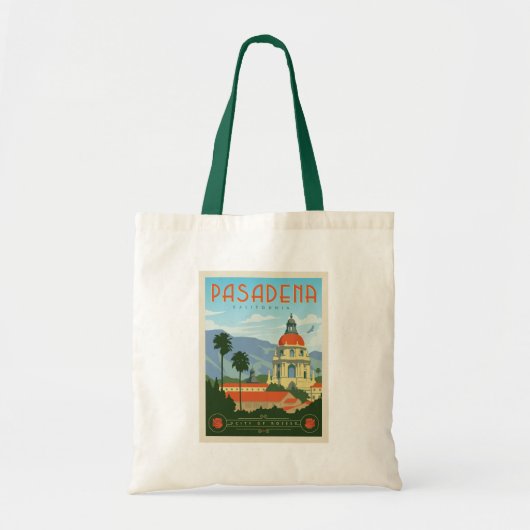 Pasadena, CA Tote Bag (Voorkant)
