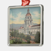 Pasadena, CA - Uitzicht van het stadhuis en het op Metalen Ornament (Links)