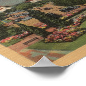 Pasadena, CA - Uitzicht van het stadhuis en het op Poster (Hoek)