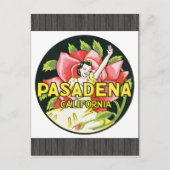 Pasadena California,  Briefkaart (Voorkant)