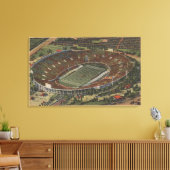 Pasadena, Californië - De Roos Bowl Canvas Afdruk (Insitu (Woonkamer))