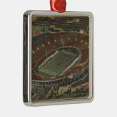 Pasadena, Californië - De Roos Bowl Metalen Ornament (Rechts)