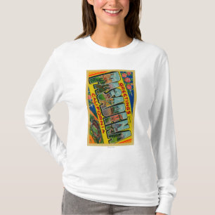 Pasadena, Californië - Grote Letter-scènes T-shirt
