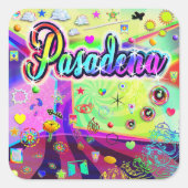 Pasadena Cool Energy Sticker (Voorkant)